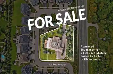 16 Finesse Court Richmond Hill Ontario L4E 0W7