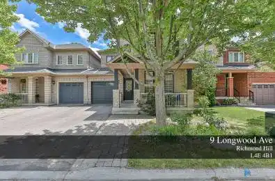 9 Longwood Avenue Richmond Hill Ontario L4E 4B1