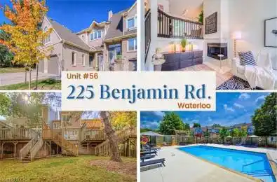 225 Benjamin Road Unit# 56 Waterloo Ontario N2V 1Z3
