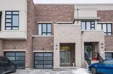 62 Helliwell Crescent Richmond Hill Ontario L4E 1C7